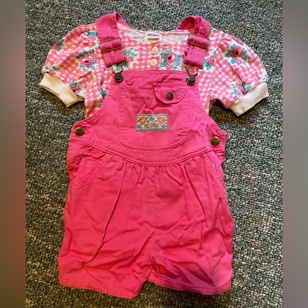 Vintage okie dokie overalls